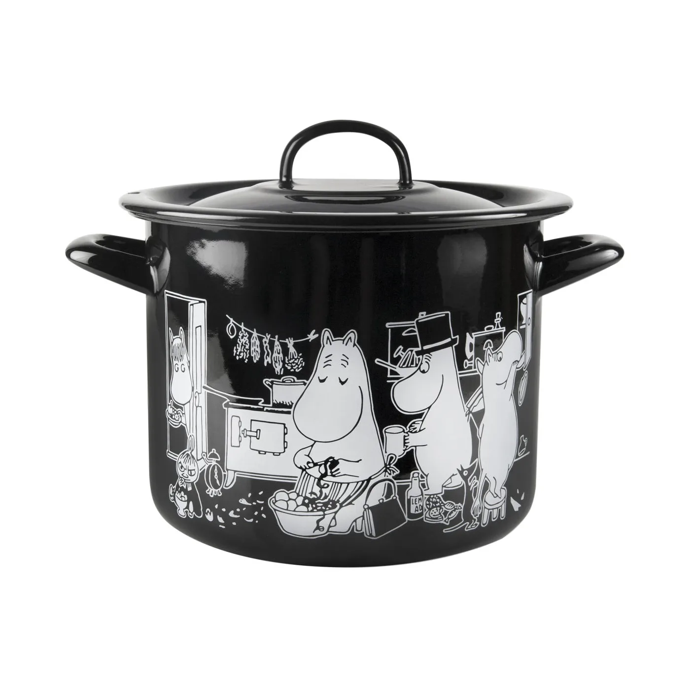 Cocotte émaillée Moomin avec couvercle, 3,5 L Muurla