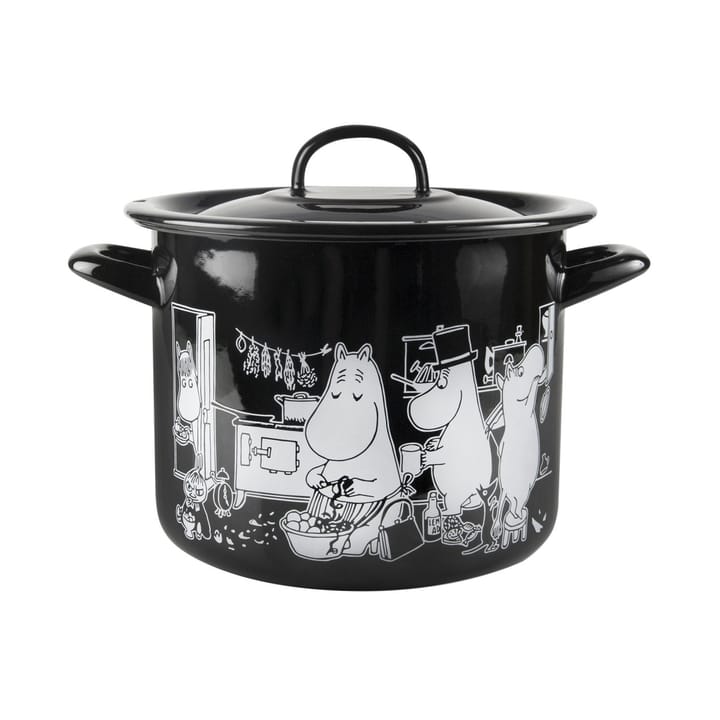 Cocotte émaillée Moomin avec couvercle - 3,5 L - Muurla