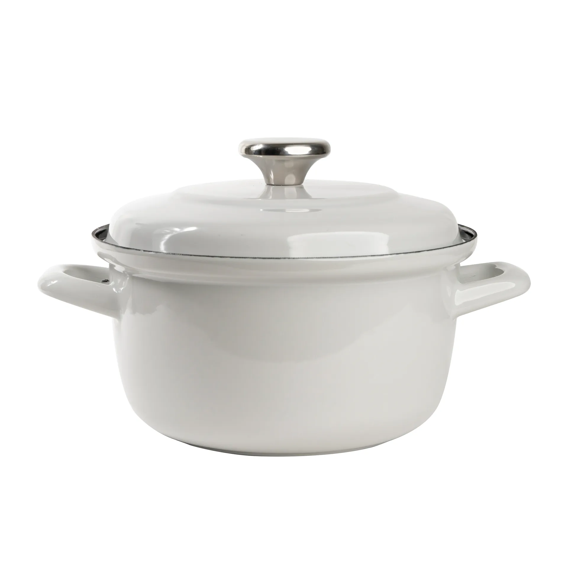 Cocotte en émail Vappu 3 L, Gris Muurla