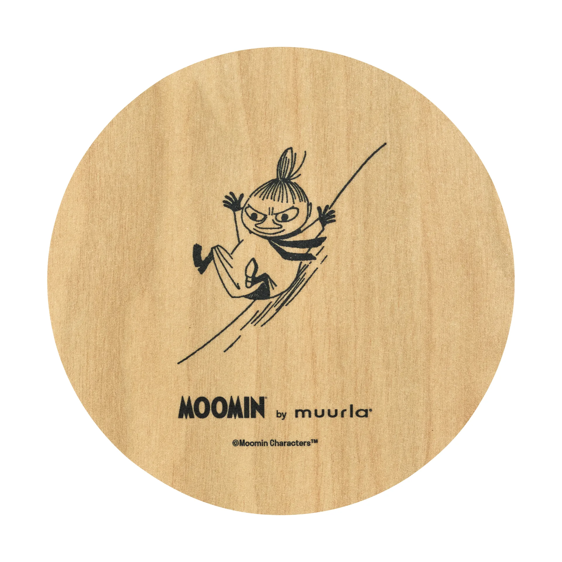 Dessous de verre Moomin Ø10 cm, Laissez-neiger Muurla