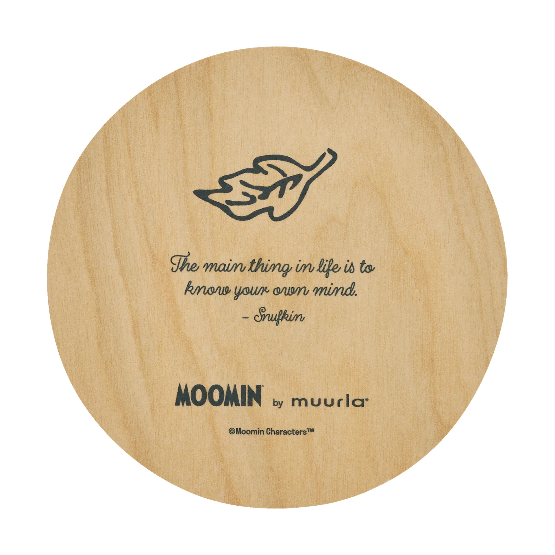 Dessous de verre Moomin Ø10 cm, Snufkin Muurla