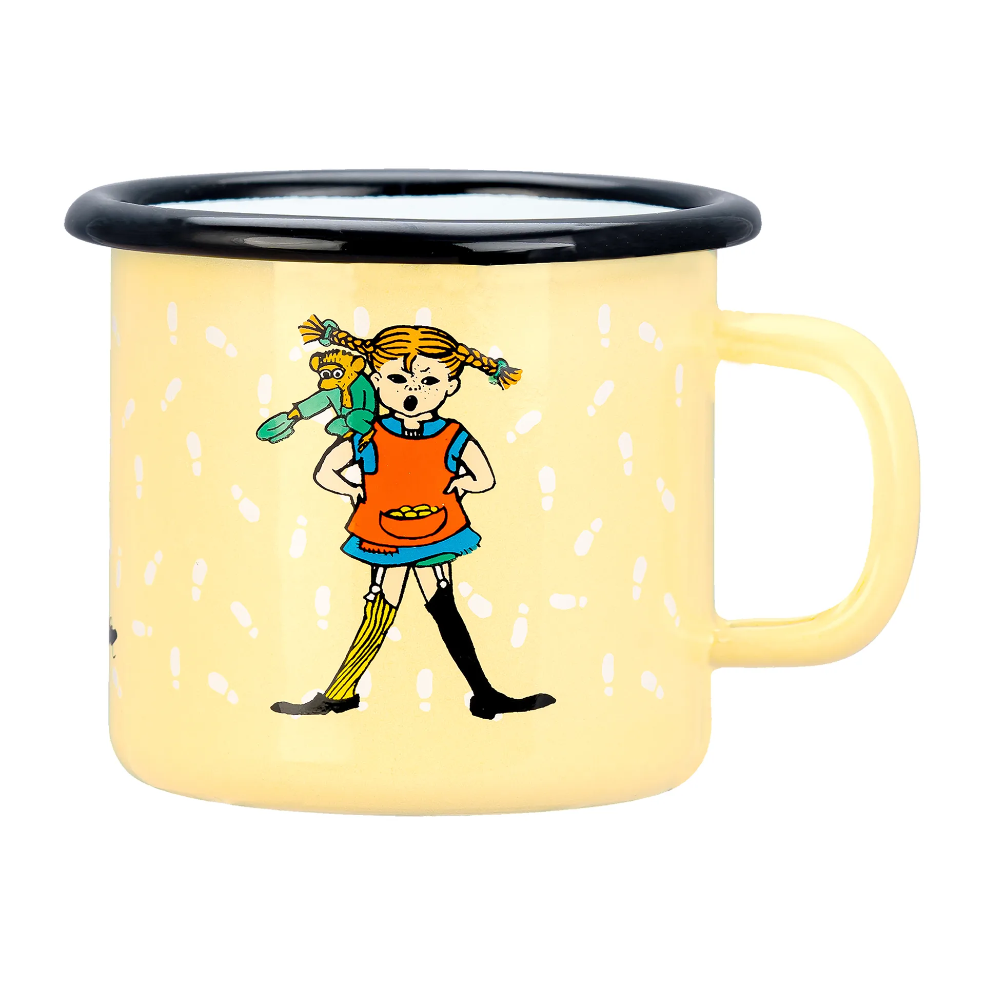 Mug émaillé Fifi Brindacier 25 cl, Footsteps Muurla