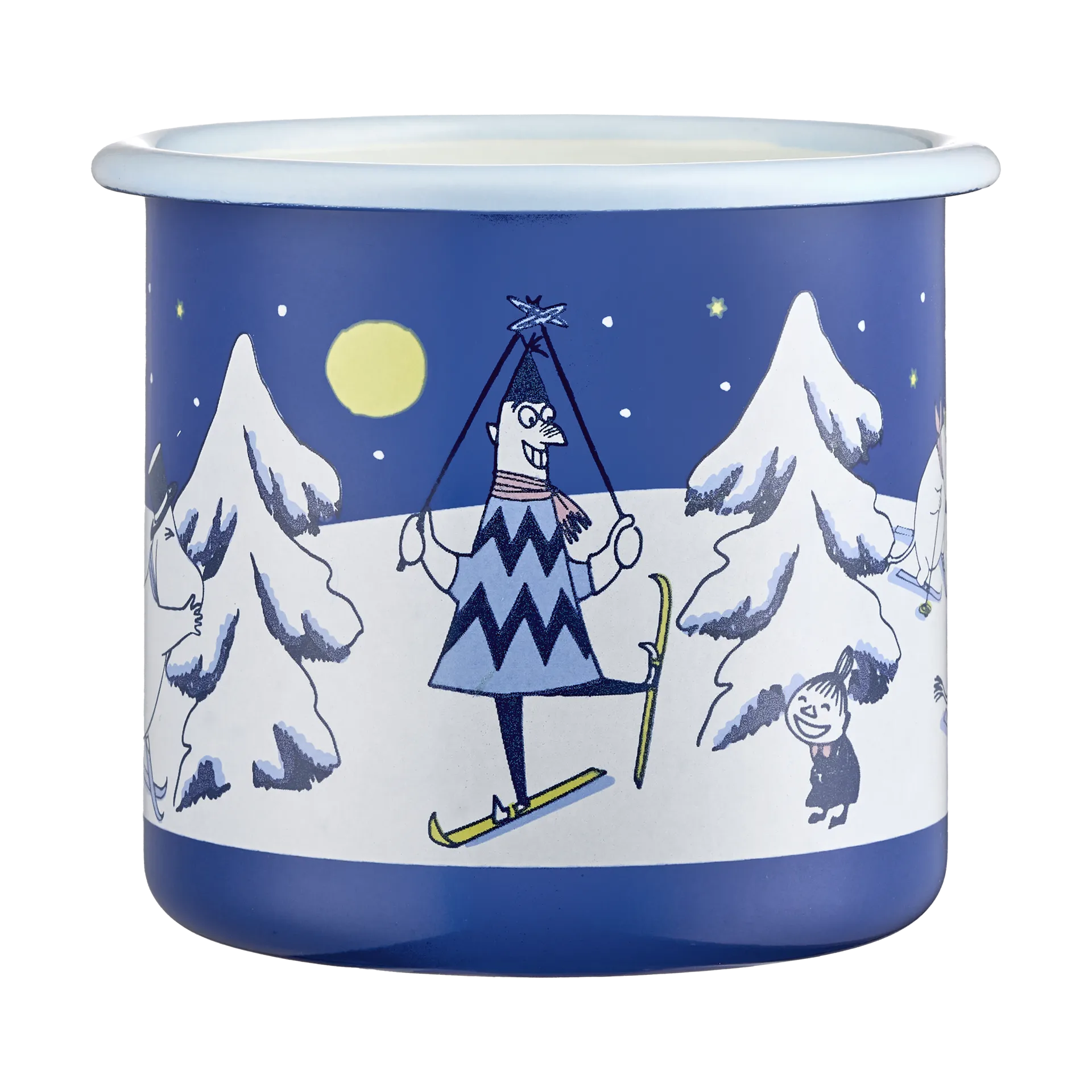 Mug émaillé Moomin 37 cl, Starry night Muurla