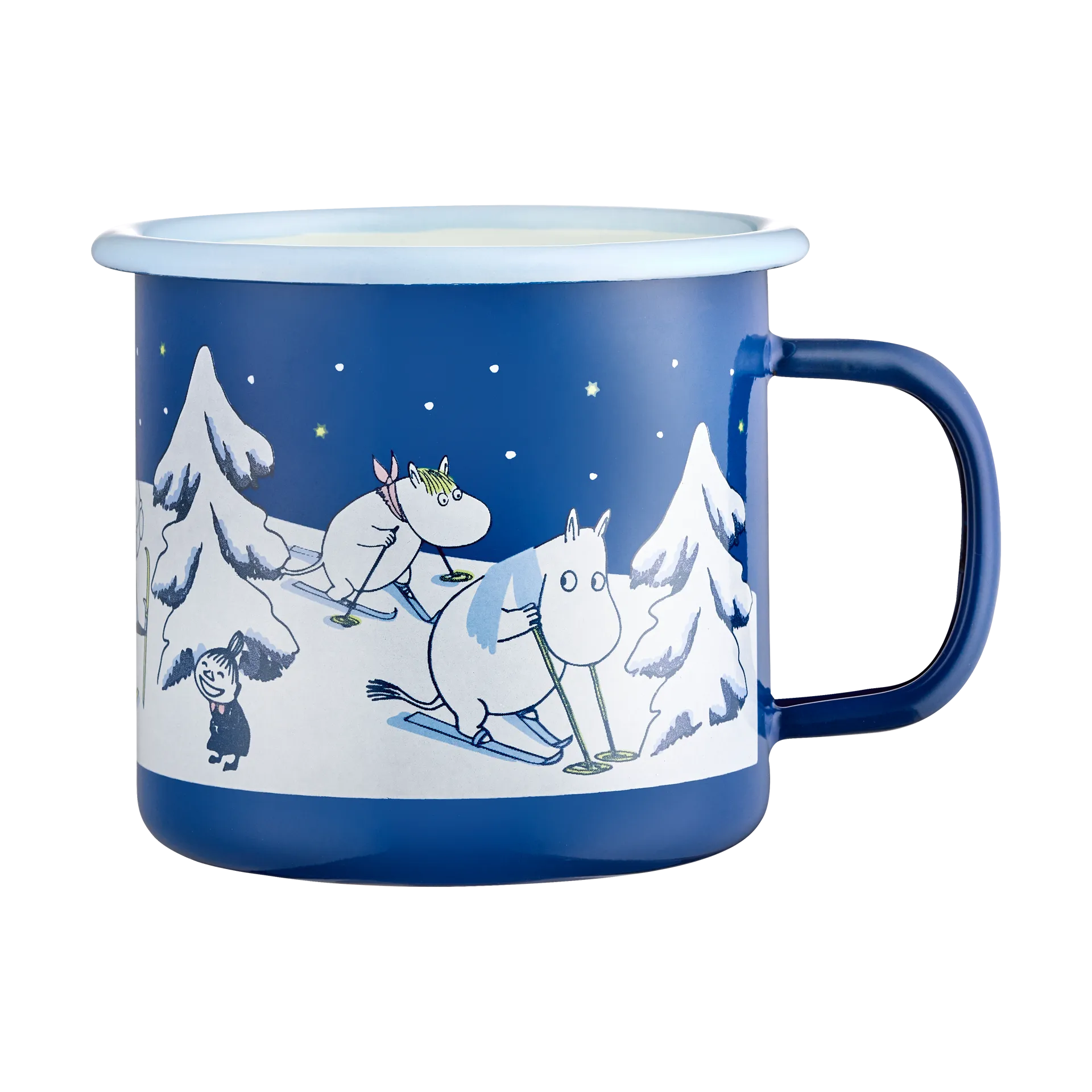 Mug émaillé Moomin 37 cl, Starry night Muurla