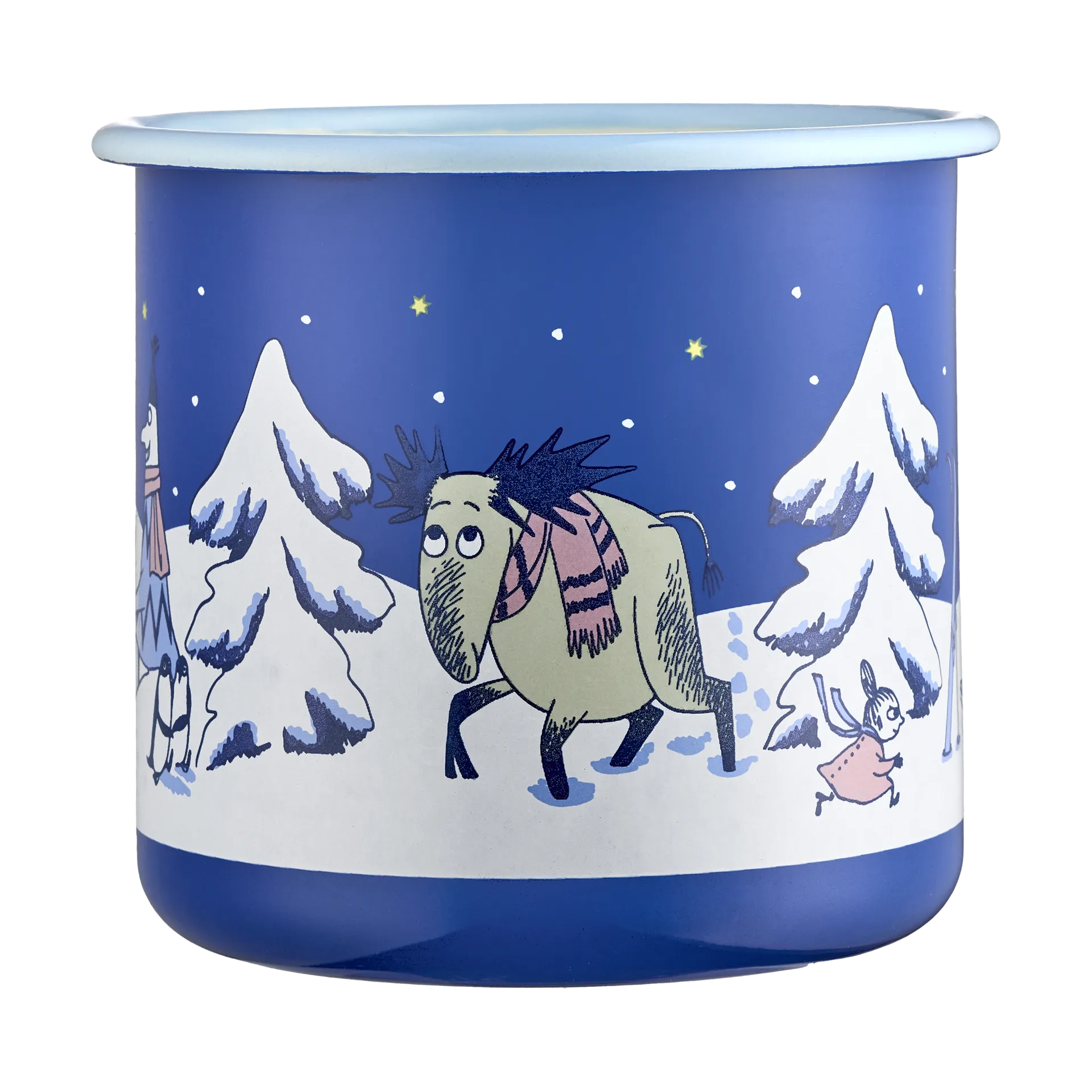 Mug émaillé Moomin 80 cl, Starry night Muurla