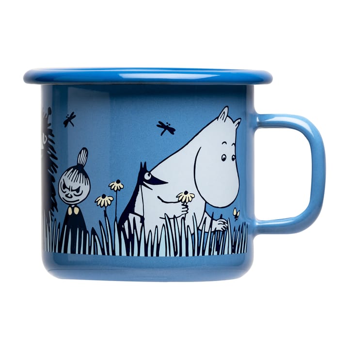 Mug émaillé Moumines Amis 25 cl - Bleu - Muurla