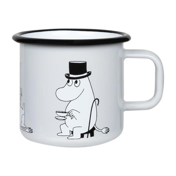 Mug émaillé Papa Moumine 37 cl - Gris - Muurla