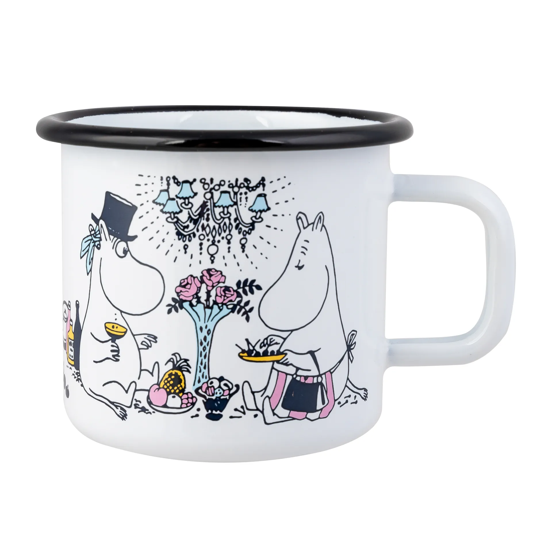 Mug en émail Date night 37 cl, Multi Muurla