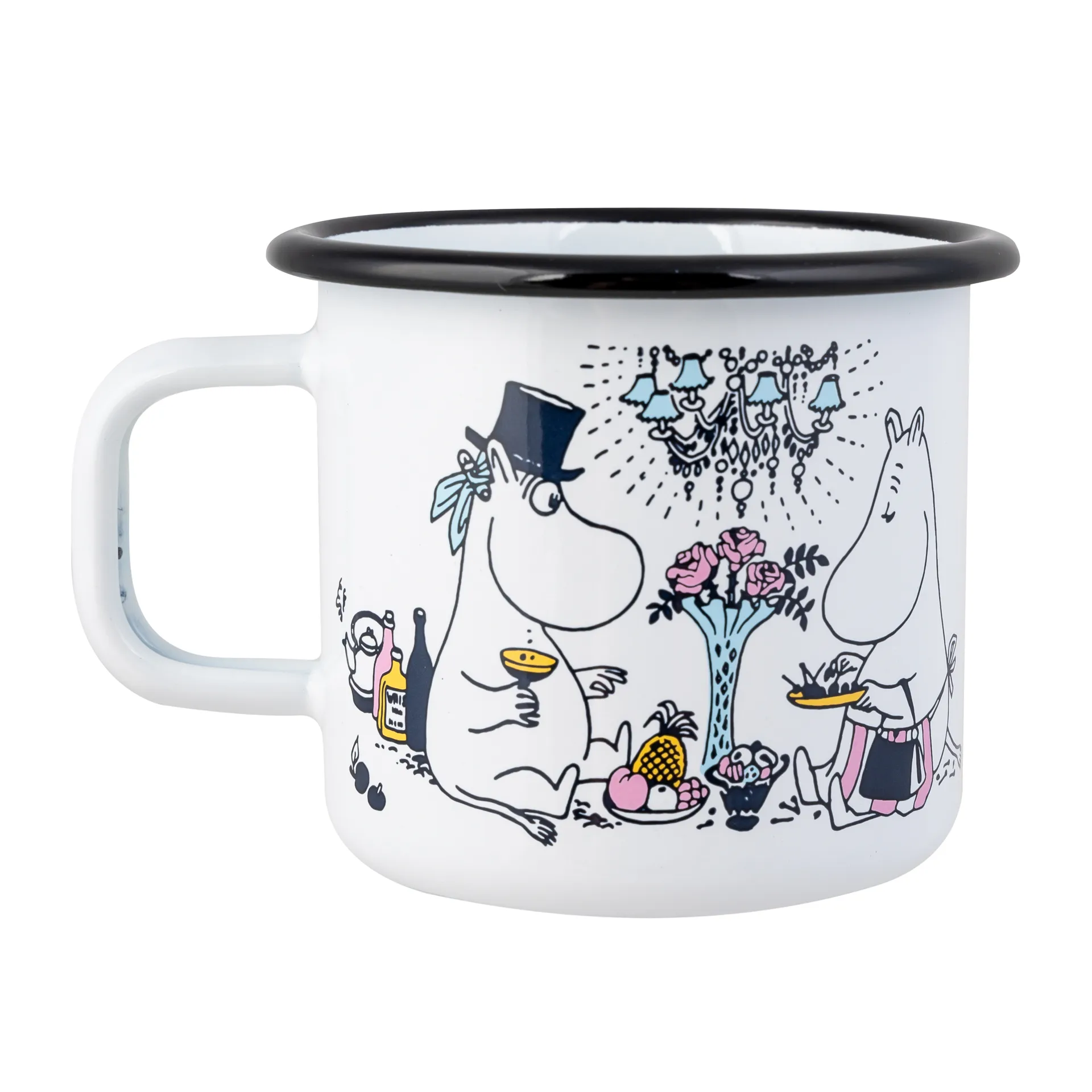 Mug en émail Date night 37 cl, Multi Muurla