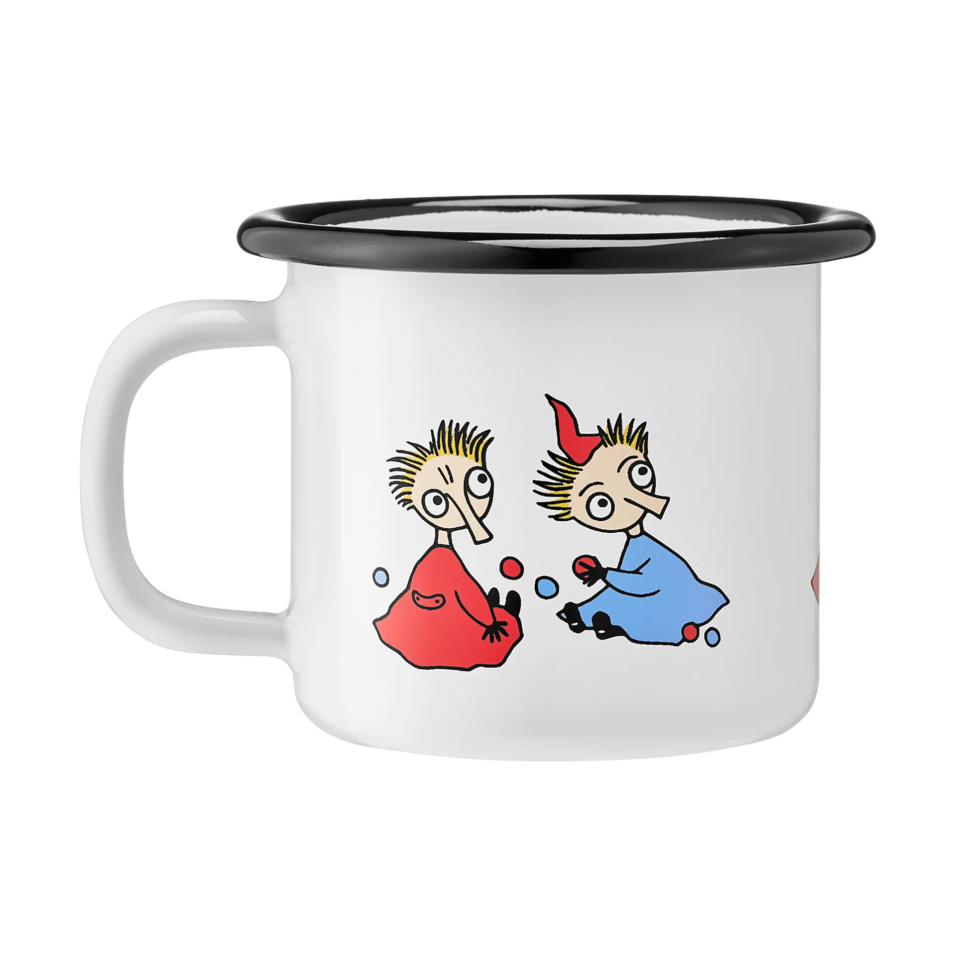 Mug en émail Moomin 1,5 dl, Thingumy and bob Muurla