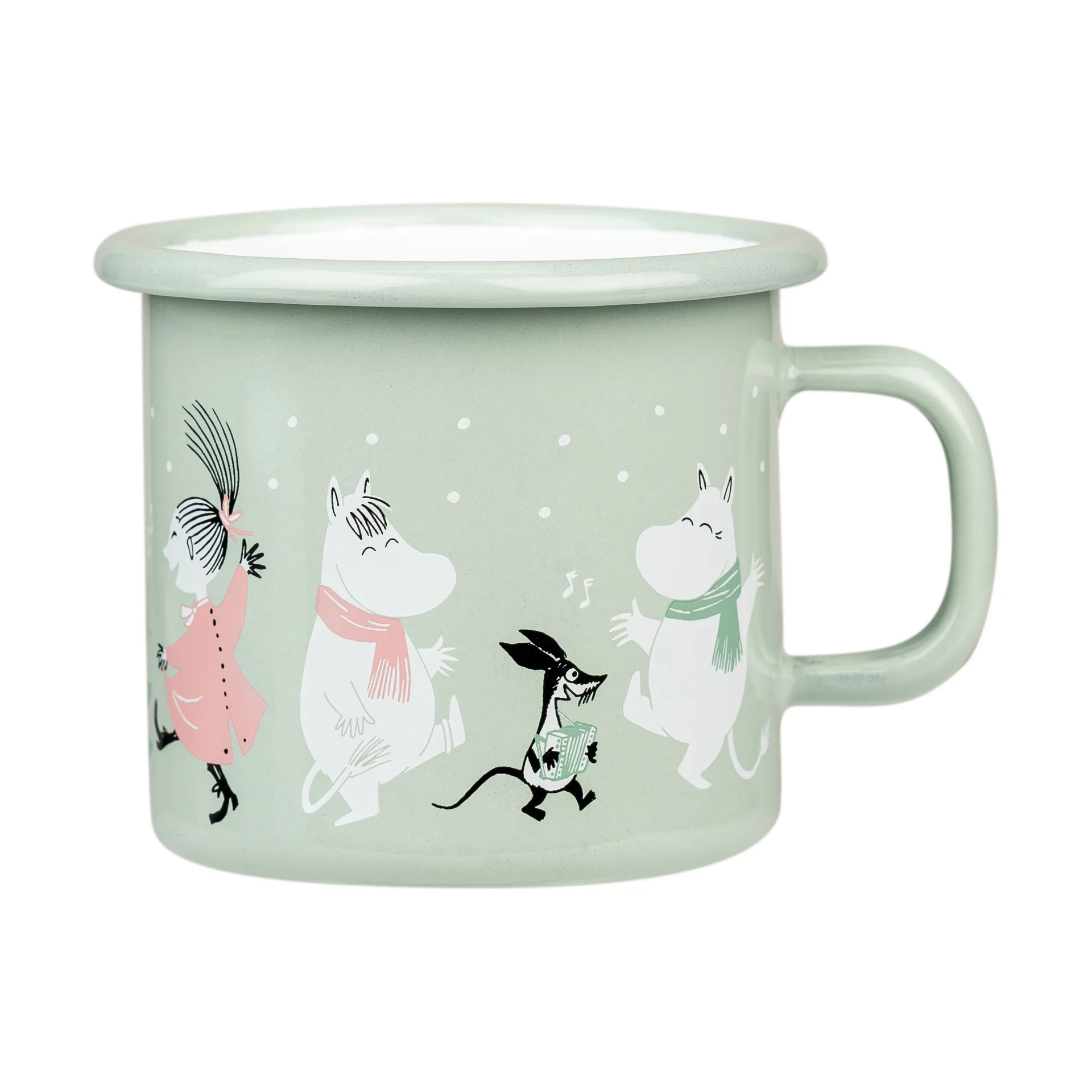 Mug en émail Moomin 25 cl, Festive spirits Muurla