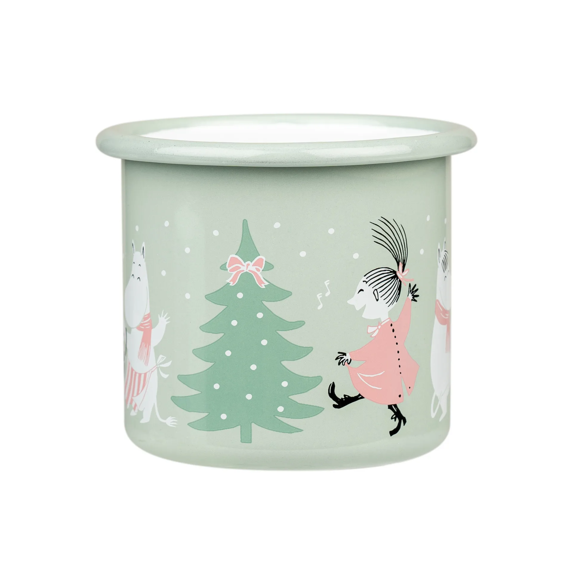 Mug en émail Moomin 25 cl, Festive spirits Muurla
