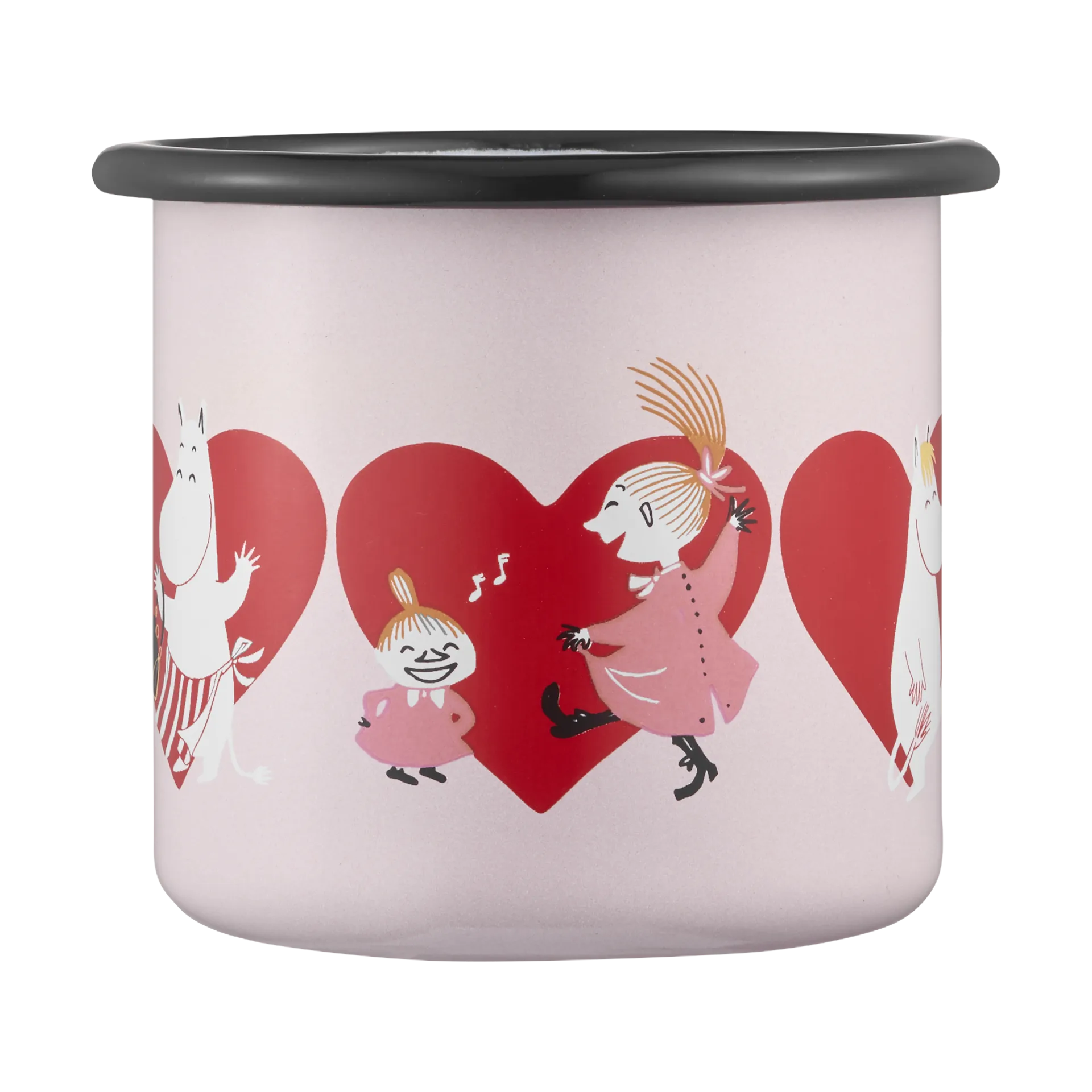 Mug en émail Moomin 25 cl, Heart Muurla