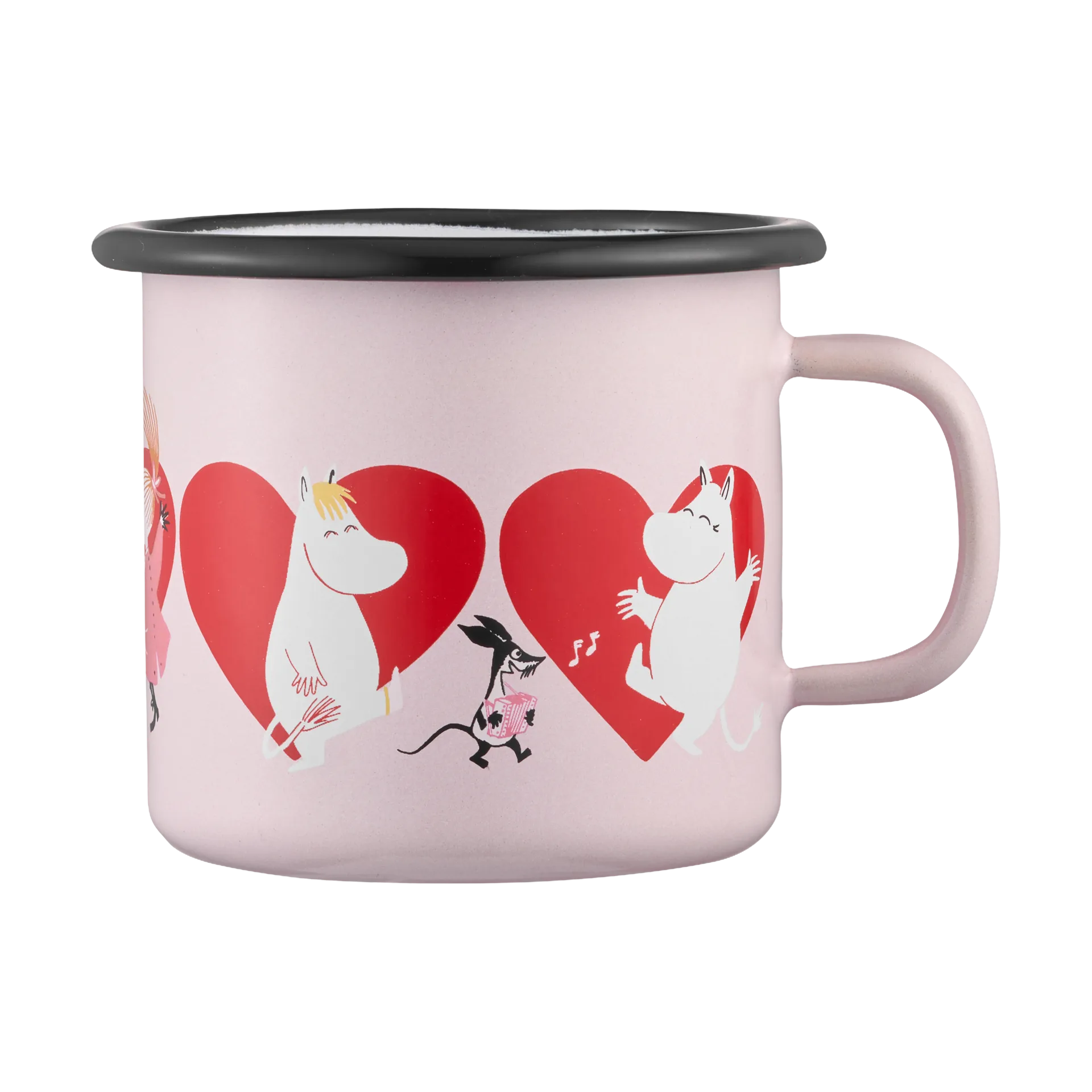 Mug en émail Moomin 25 cl, Heart Muurla