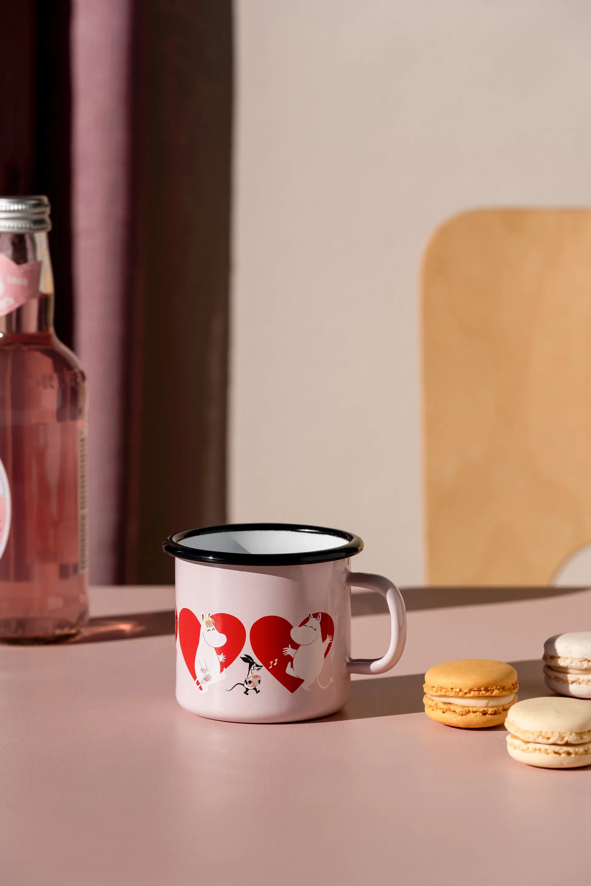 Mug en émail Moomin 25 cl, Heart Muurla