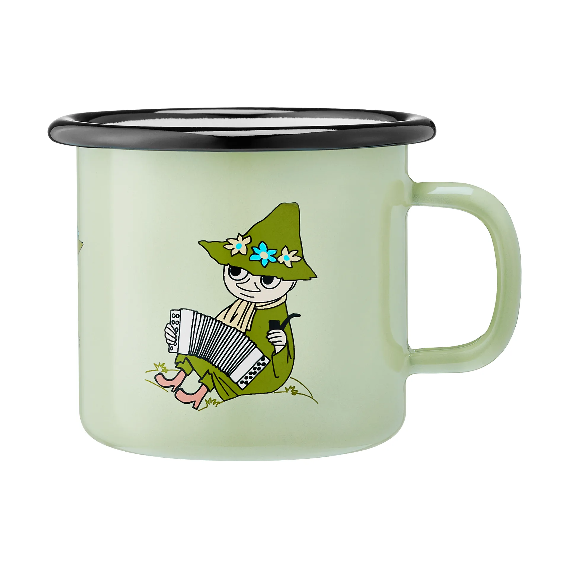 Mug en émail Moomin 2,5 dl, Snufkin Muurla