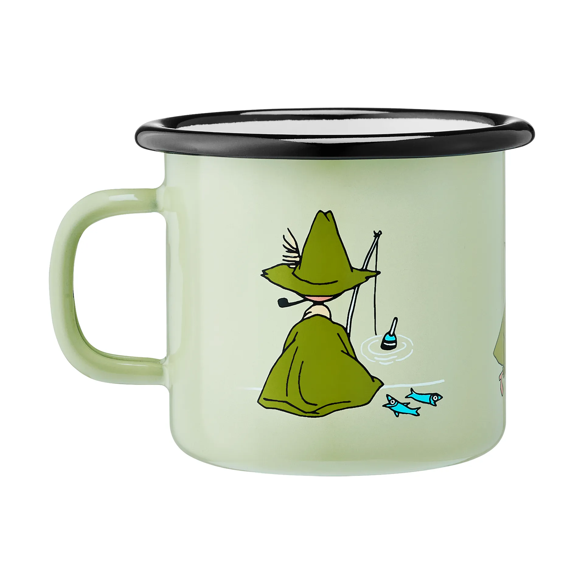 Mug en émail Moomin 2,5 dl, Snufkin Muurla