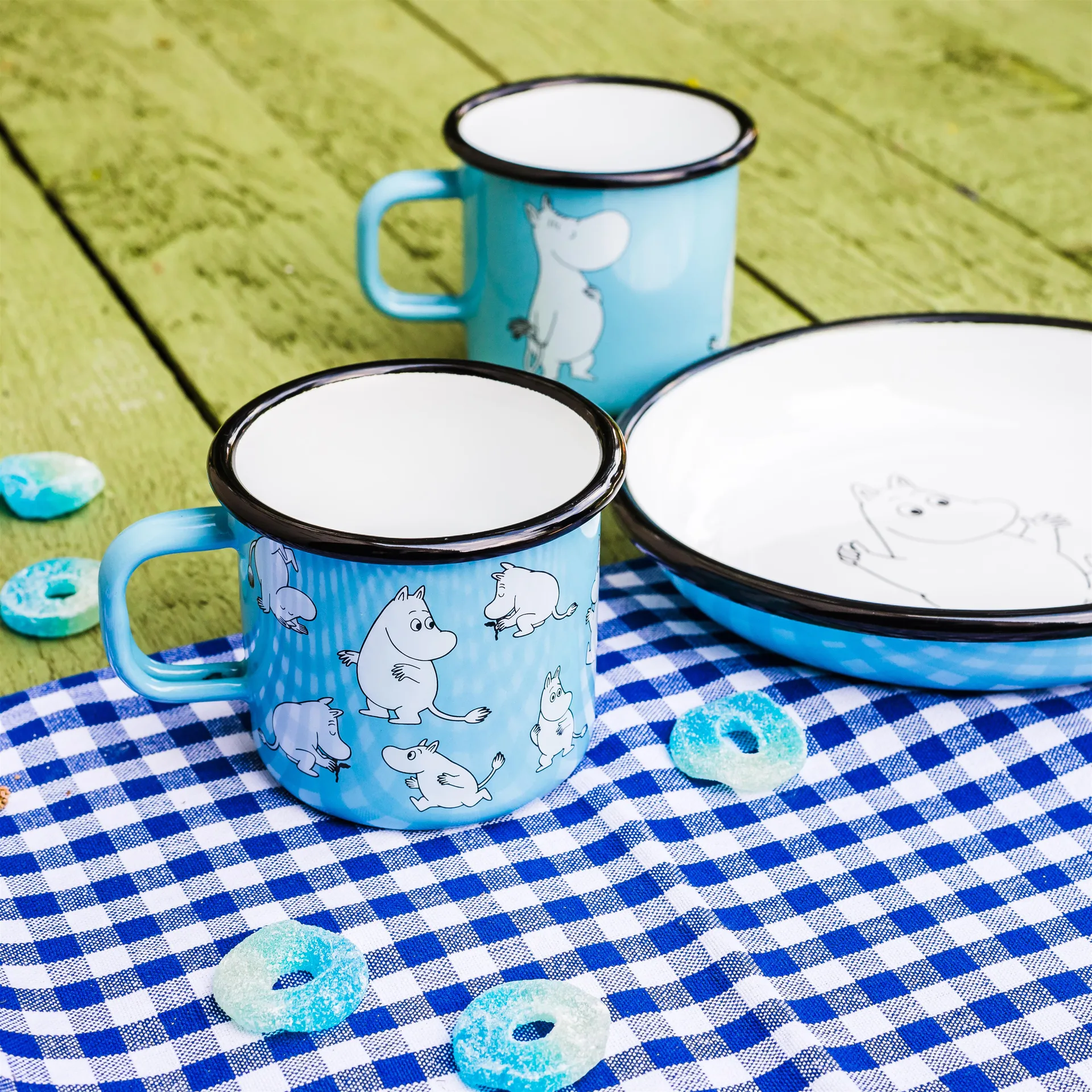 Mug en émail Moomin, 2,5 dl Muurla