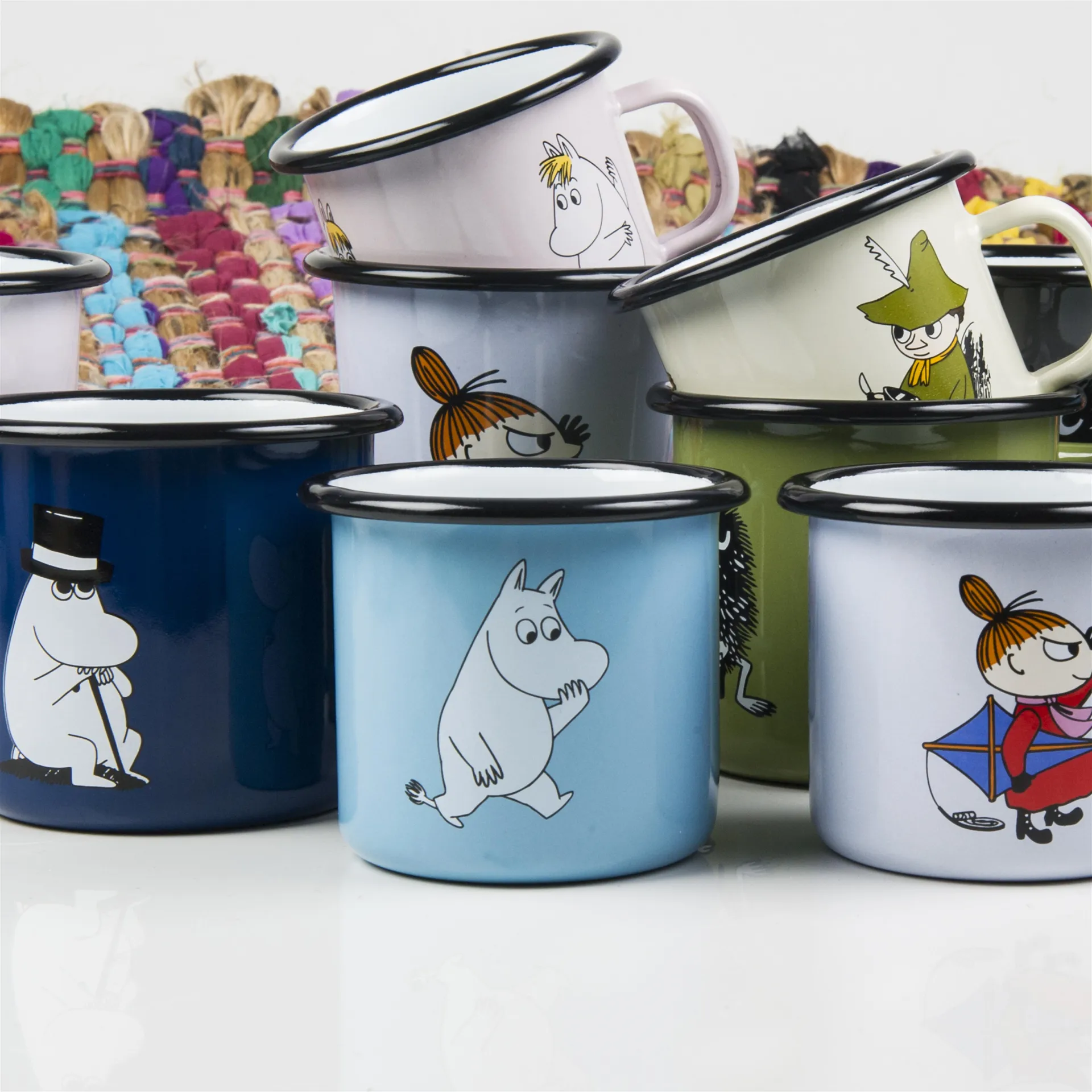 Mug en émail Moomin, 2,5 dl Muurla