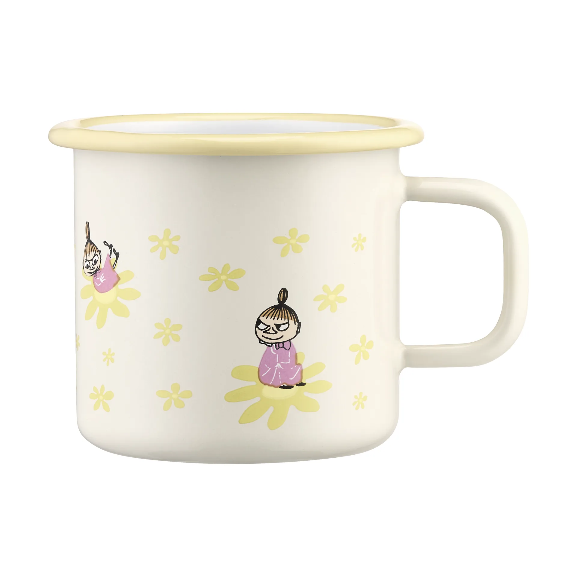 Mug en émail Moomin 37 cl, Fleurs Muurla