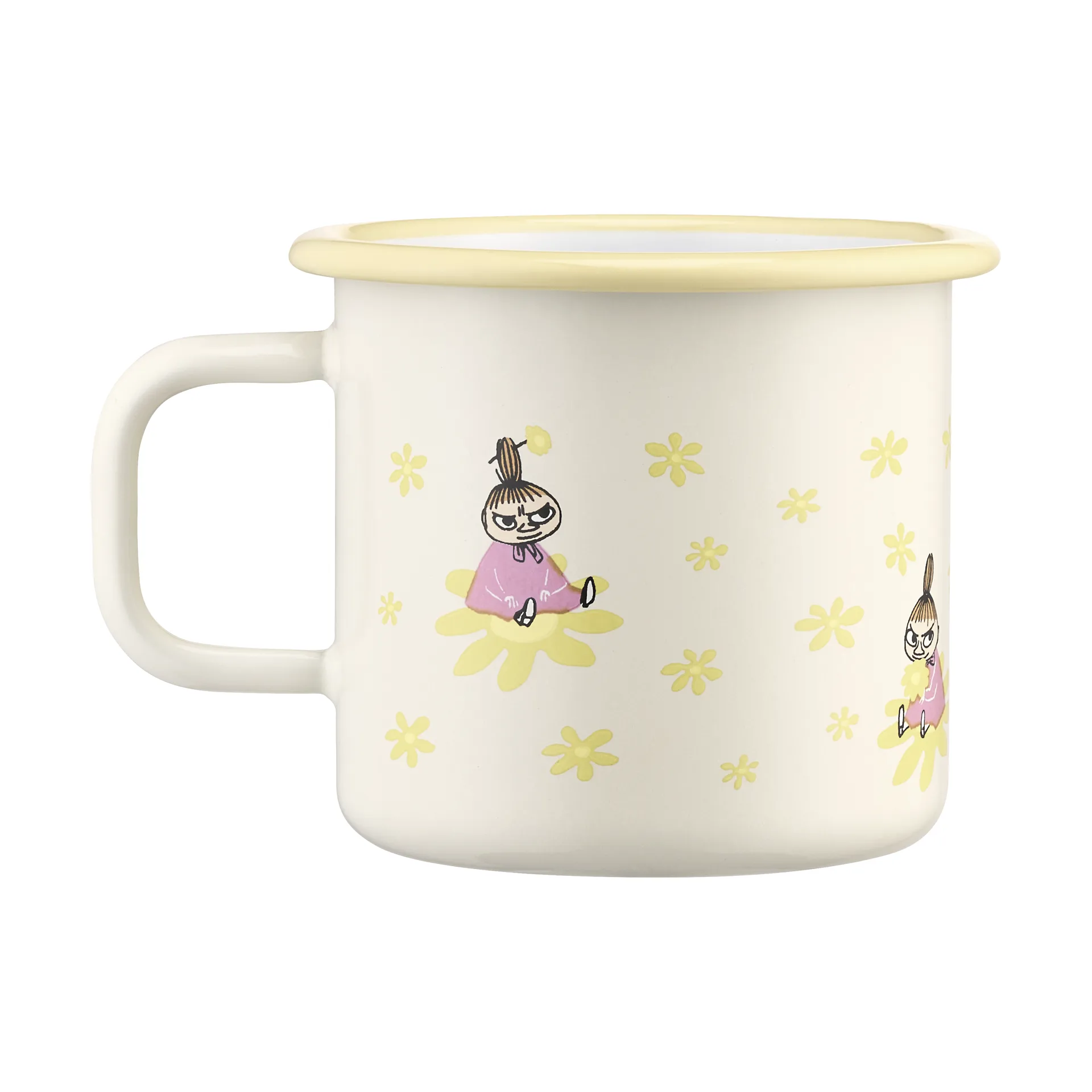 Mug en émail Moomin 37 cl, Fleurs Muurla