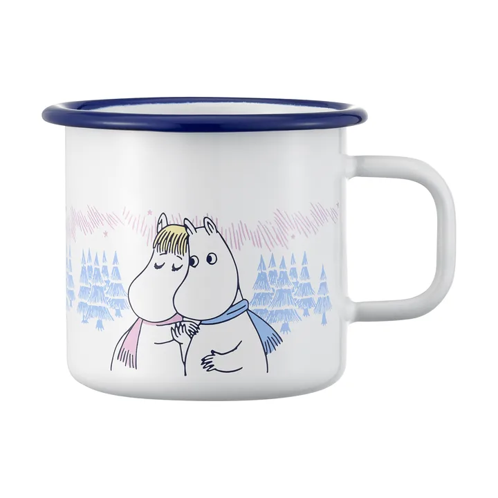 Mug en émail Moomin 37 cl - Frosty Day - Muurla