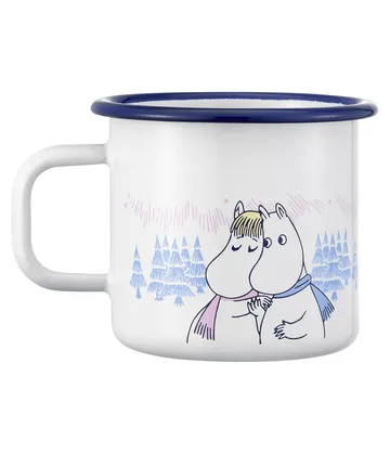 Mug en émail Moomin 37 cl - Frosty Day - Muurla