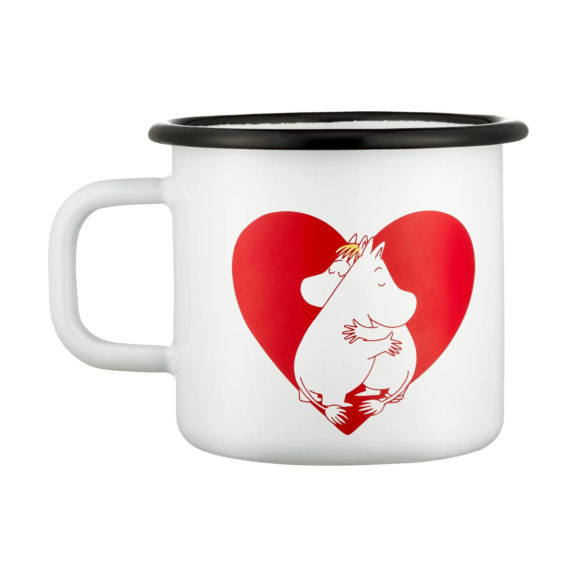 Mug en émail Moomin 37 cl, Heart Muurla
