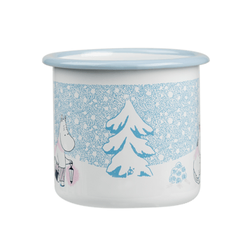 Mug en émail Moomin 37 cl - Let it snow - Muurla