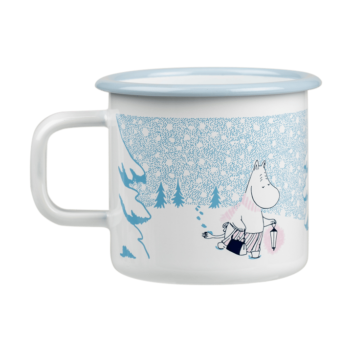 Mug en émail Moomin 37 cl - Let it snow - Muurla