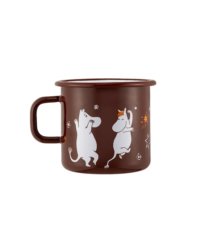 Mug en émail Moomin 55 cl, Comet Muurla