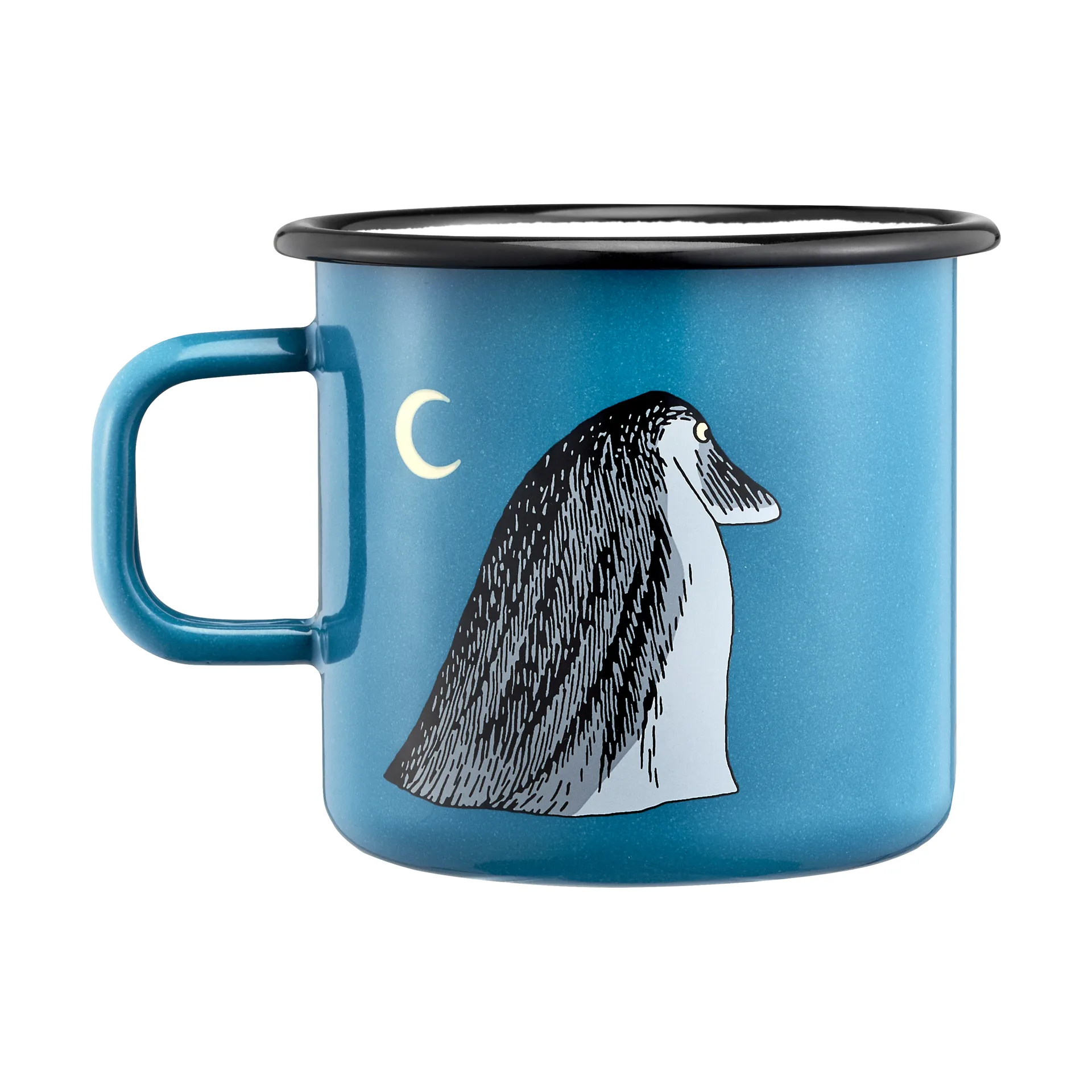 Mug en émail Moomin 55 cl, Mårran Muurla