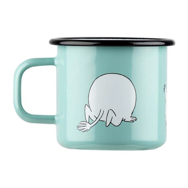 Mug en émail Moomin Retro 37 cl - Mint - Muurla