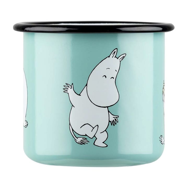 Mug en émail Moomin Retro 37 cl - Mint - Muurla