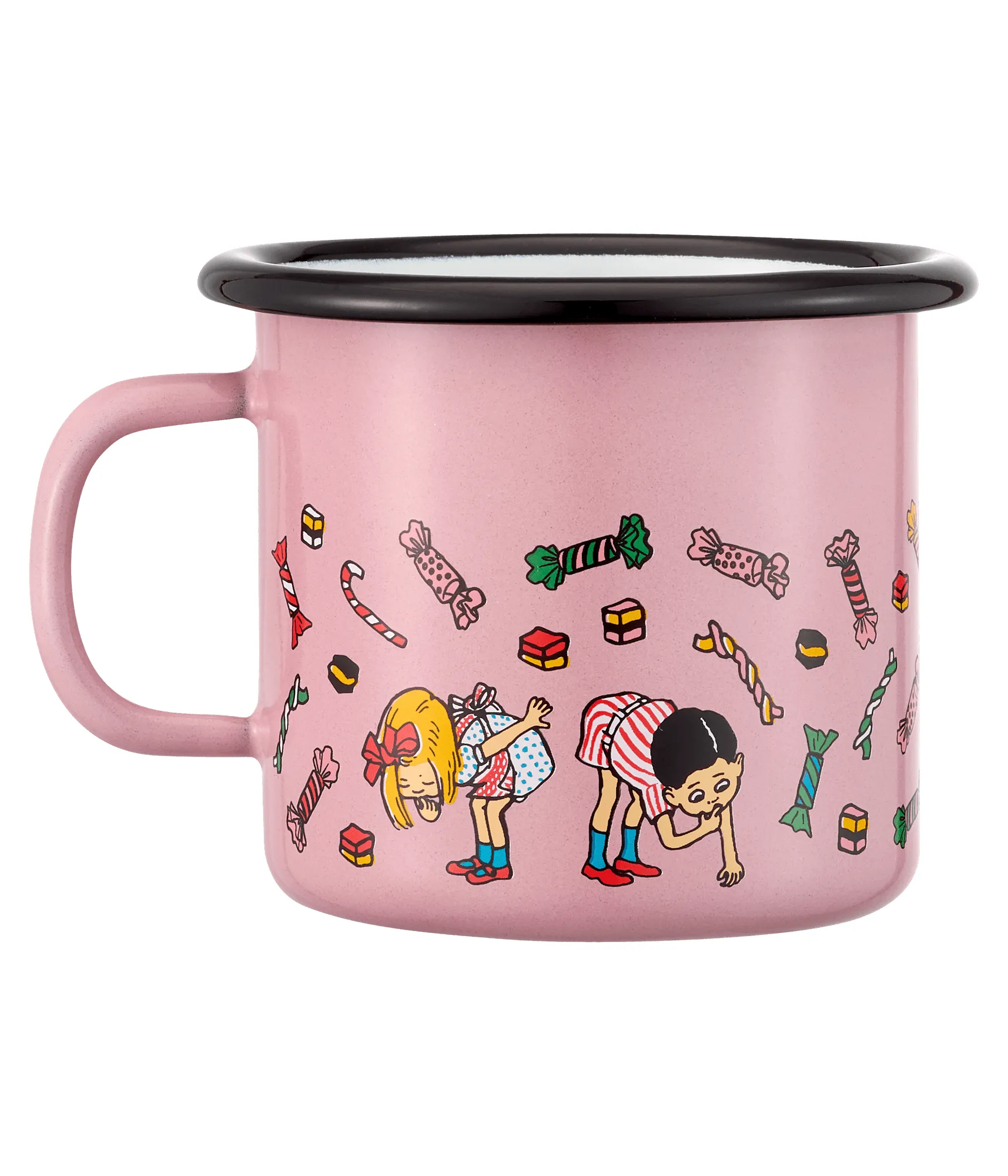 Mug en émail Pippi 2,5 dl, Candy Muurla