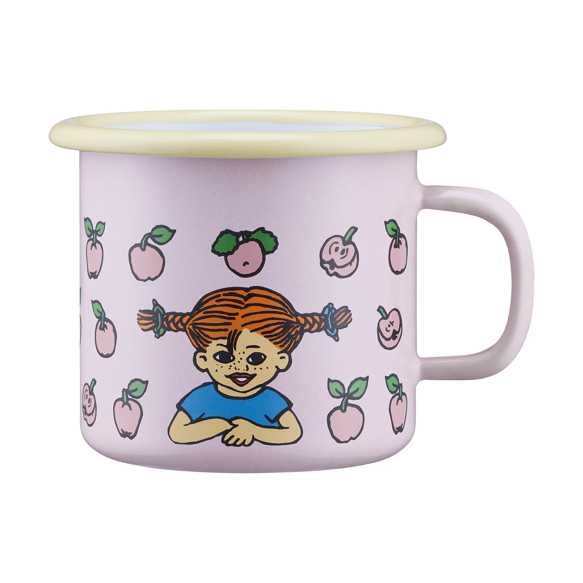 Mug en émail Pippi 2,5 dl, Fruits Muurla