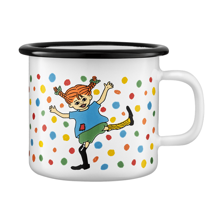 Mug en émail Pippi 2,5 dl - Hoppsansa - Muurla