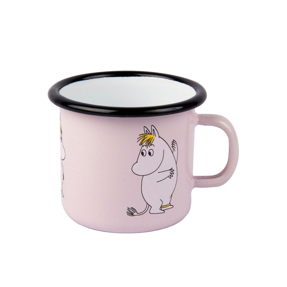 Muurla Mug en émail Snorkmaiden 2,5 dl | Design Scandinave | Mugs Moomin | Rose