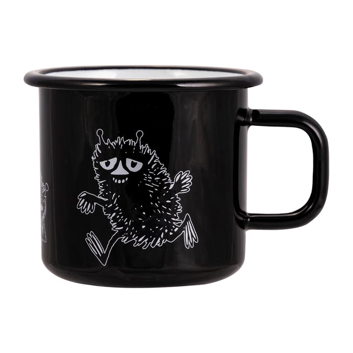 Mug en émail Stinky 37 cl - Noir - Muurla