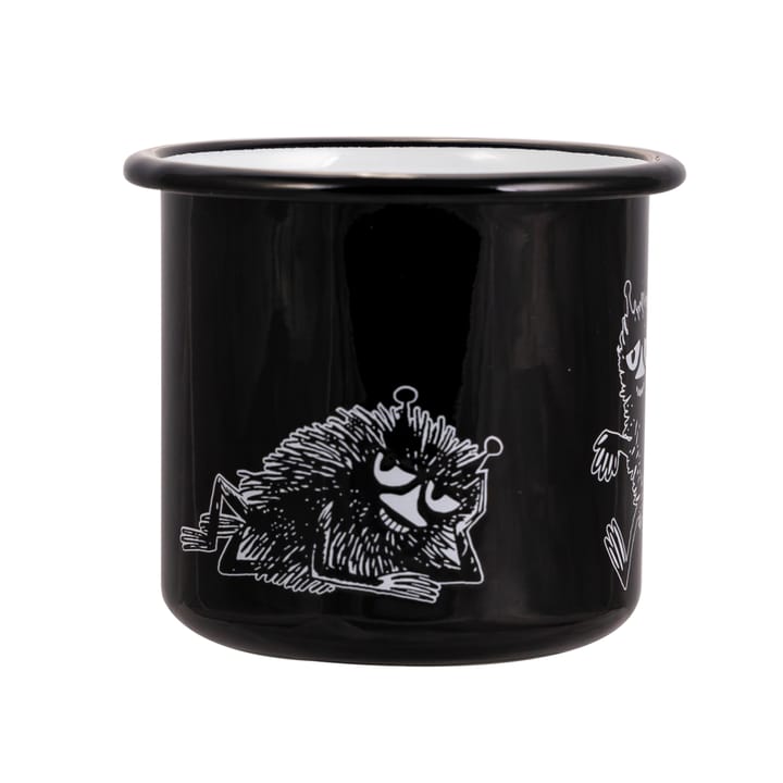 Mug en émail Stinky 37 cl - Noir - Muurla