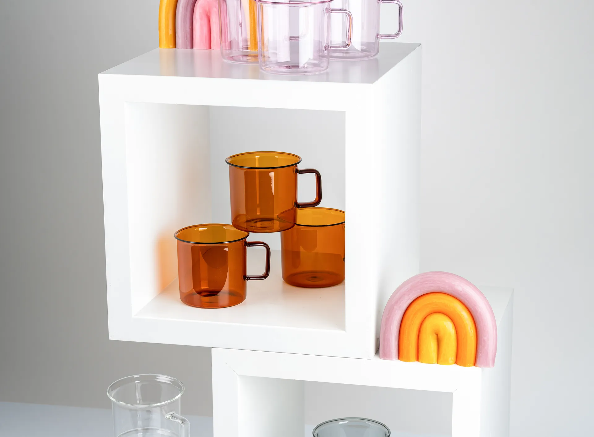 Mug en verre Muurla 35 cl, Amber Muurla