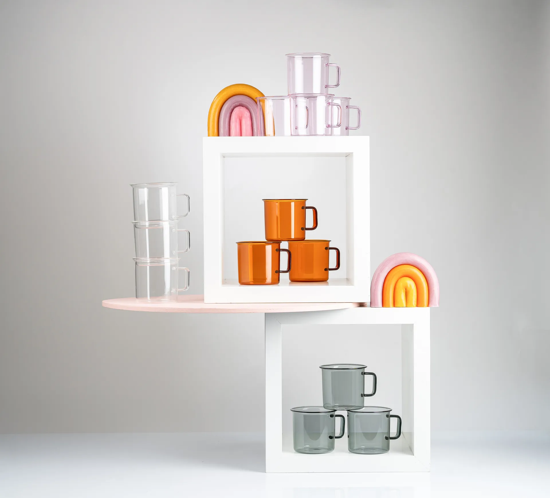 Mug en verre Muurla 35 cl, Amber Muurla