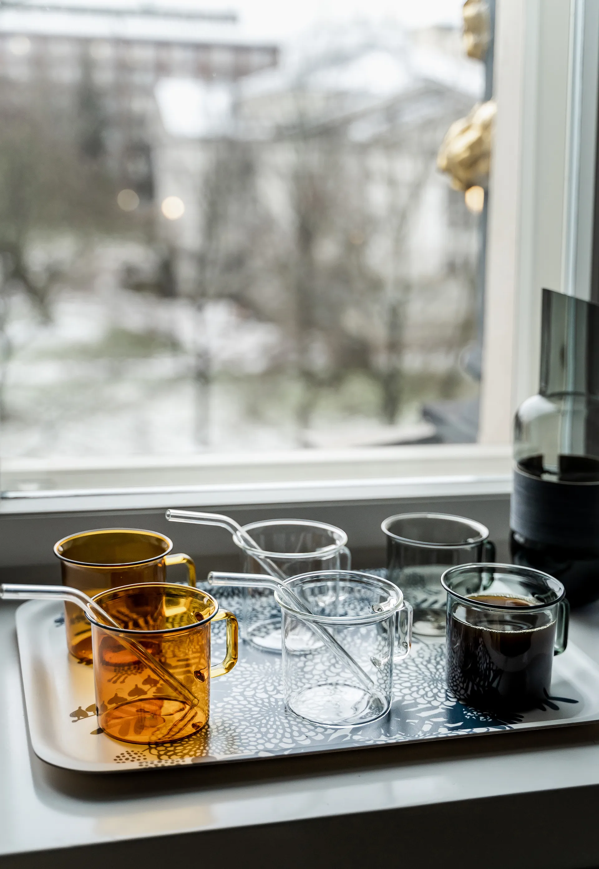 Mug en verre Muurla 35 cl, Amber Muurla