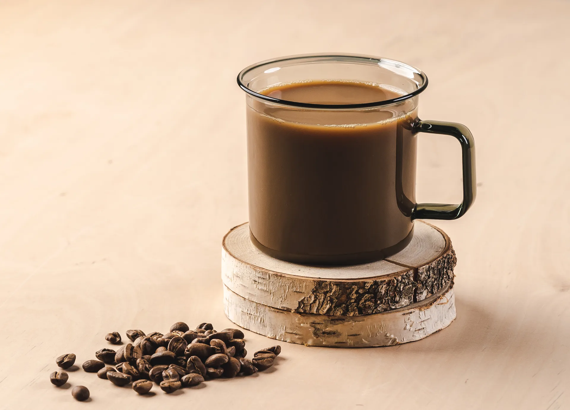 Mug en verre Muurla 35 cl, Gris Muurla