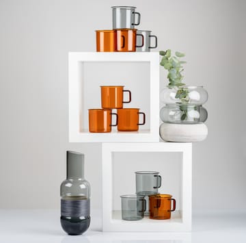 Mug en verre Muurla 35 cl - Gris - Muurla