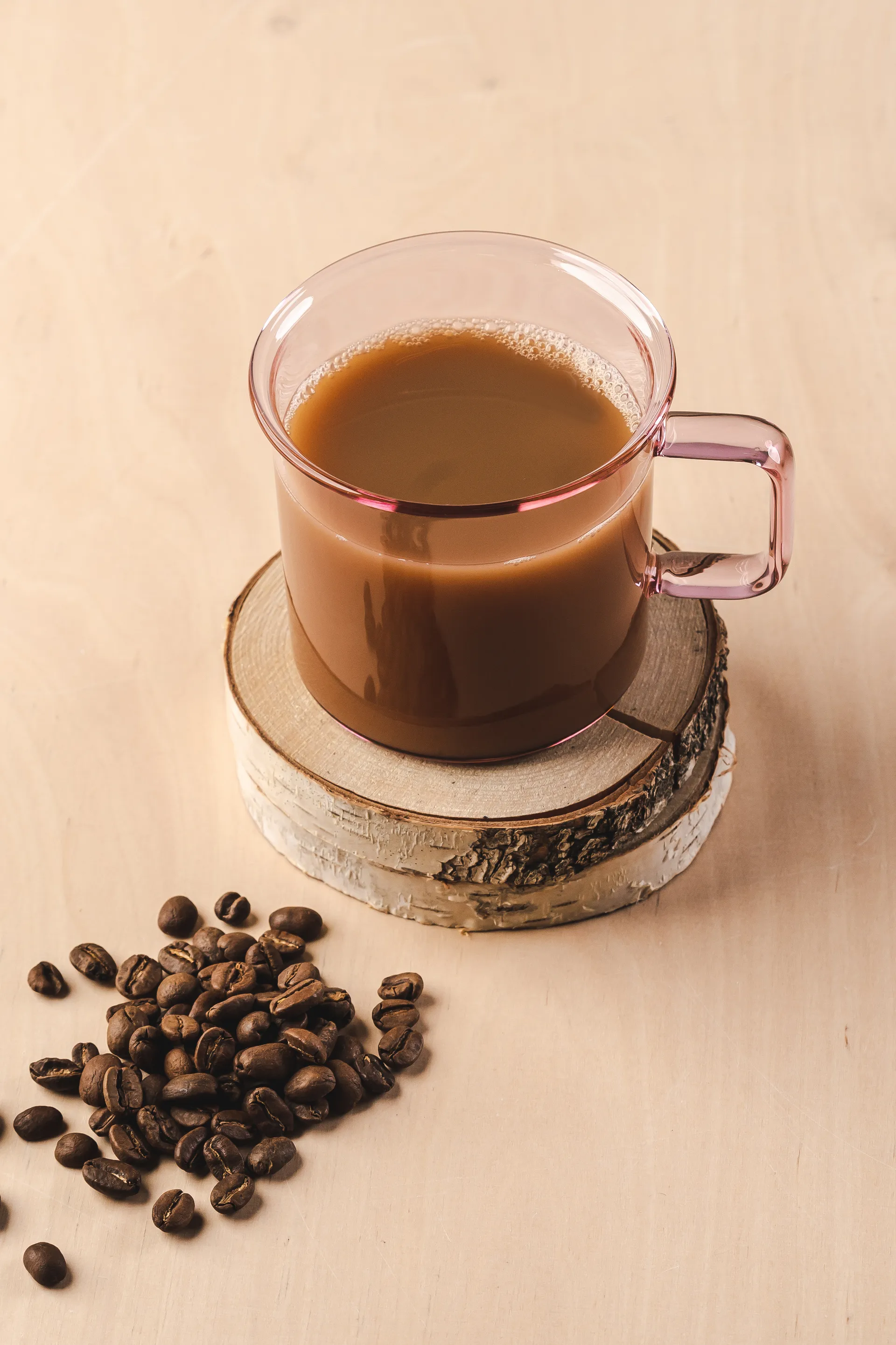 Mug en verre Muurla 35 cl, Rose Muurla