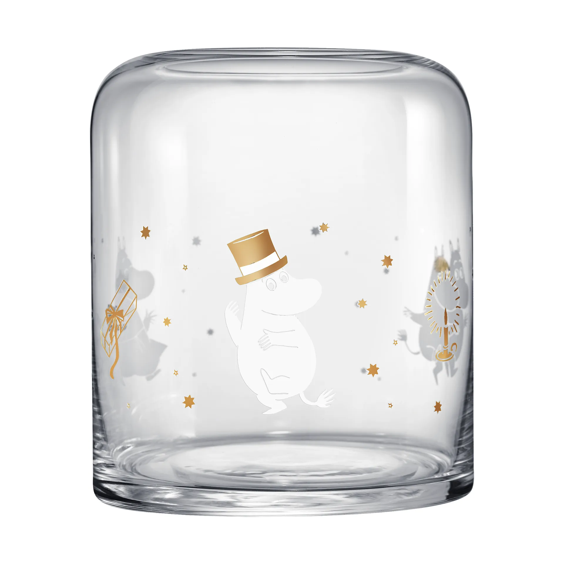 Photophore Moomin 18 cm, Sparkling stars Muurla