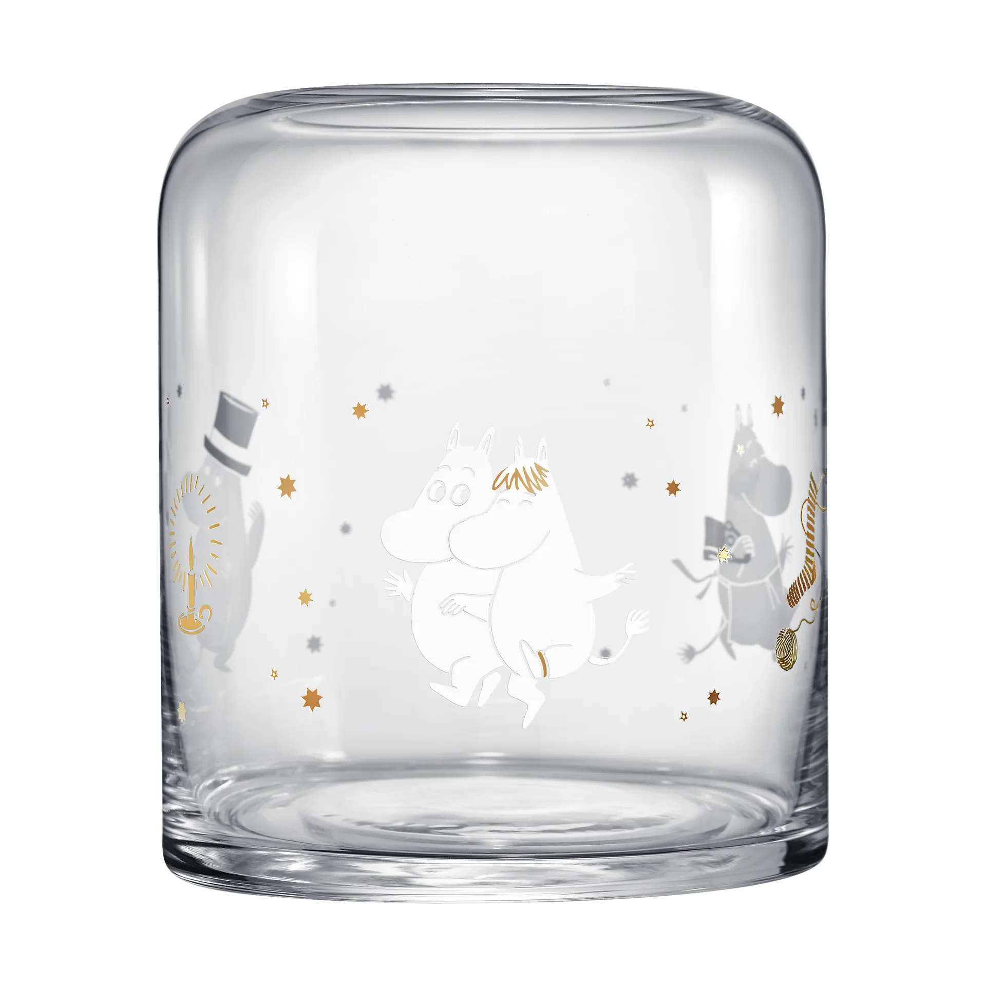 Photophore Moomin 18 cm, Sparkling stars Muurla