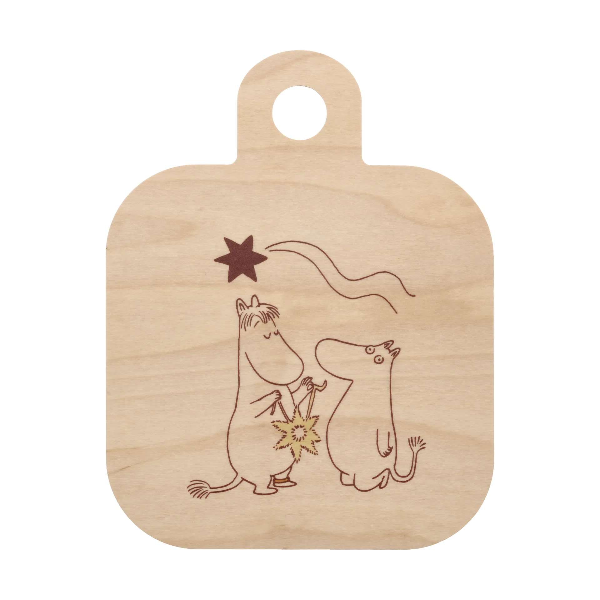 Photophore Moomin Ø9x8 cm, Comet Muurla