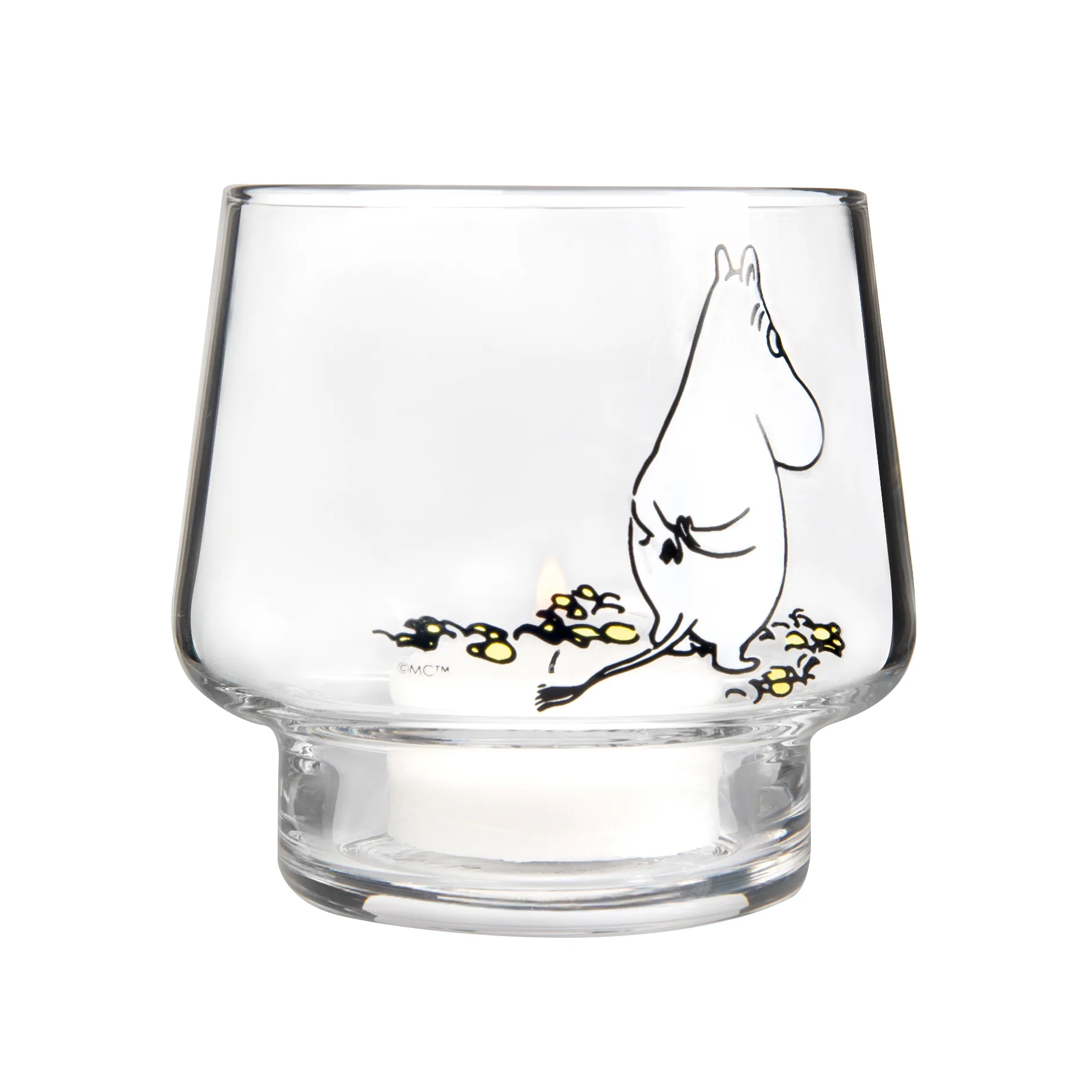 Photophore The wait, Transparent-blanc Muurla